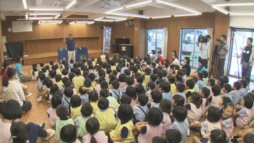 ６月２１日（水）KTNみんなのニュース　幼稚園児が海洋学習！をご紹介します。