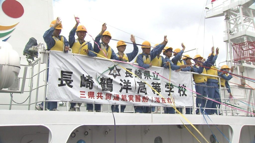 ６月８日ktnみんなのニュースから マグロはえ縄漁業の実習に向け出発 海と日本project In ながさき